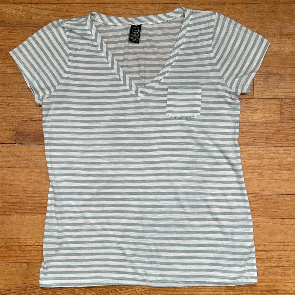 Women's Empyre Striped V-Neck Top
